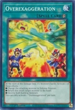 [ Bài Yugioh Chính Hãng ] Overexaggeration - DUNE-EN065 - Common 1st Edition