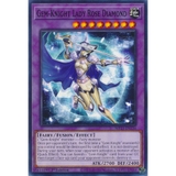 [ Bài Yugioh Chính Hãng ] Gem-Knight Lady Rose Diamond - MP23-EN134 - Common 1st Edition