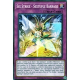 [ Bài Yugioh Chính Hãng ] SUDA-AE078 Six Strike - Sextuple Barrage - Common
