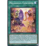 [ Bài Yugioh Chính Hãng ] LEDE-AE056 Melodious Concerto - Common