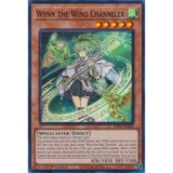[ Bài Yugioh Chính Hãng ] Wynn the Wind Channeler - RA01-EN018 - Super Rare