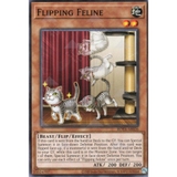 [ Bài Yugioh Chính Hãng ] ROTA-AE026 Flipping Feline - Common