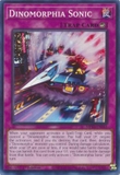 [ Bài Yugioh Chính Hãng ] Dinomorphia Sonic - MP23-EN041 - Common 1st Edition