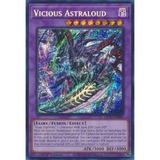 [ Bài Yugioh Chính Hãng ] Vicious Astraloud - MP24-EN083 - Prismatic Secret Rare 1st Edition