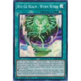 [ Bài Yugioh Chính Hãng ] Ryu-Ge Realm - Wyrm Winds - CRBR-EN039 - 1st Edition