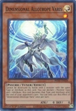 [ Bài Yugioh Chính Hãng ] Dimensional Allotrope Varis - PHHY-EN028 - Super Rare 1st Edition