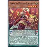 [ Bài Yugioh Chính Hãng ] LEDE-AE009 Refrain the Melodious Songstress - Rare