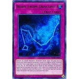 [ Bài Yugioh Chính Hãng ] Born From Draconis - BLRR-EN017 - Ultra Rare 1st Edition