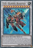 [ Bài Yugioh Chính Hãng ] T.G. Glaive Blaster - AGOV-EN036 - Ultra Rare 1st Edition
