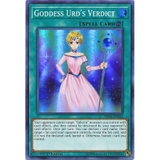 [ Bài Yugioh Chính Hãng ] Goddess Urd's Verdict - SHVA-EN010 - Super Rare 1st Edition