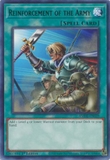 [ Bài Yugioh Chính Hãng ] Reinforcement of the Army - AMDE-EN039 - Rare 1st Edition