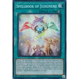 [ Bài Yugioh Chính Hãng ] Spellbook of Judgment - RA01-EN054 - Super Rare