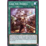 [ Bài Yugioh Chính Hãng ] SUDA-AE057 Like the Diabell - Common
