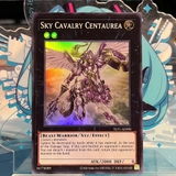 [ Bài Yugioh Chính Hãng ] SLF1-AE098 Sky Cavalry Centaurea - Super Rare