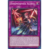 [ Bài Yugioh Chính Hãng ] Dinomorphia Alert - MP23-EN038 - Common 1st Edition