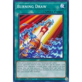 [ Bài Yugioh Chính Hãng ] Burning Draw - LD10-EN016 - Common 1st Edition