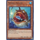 [ Bài Yugioh Chính Hãng ] Nimble Angler - MAZE-EN042 - Rare 1st Edition