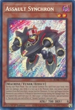 [ Bài Yugioh Chính Hãng ] Assault Synchron - BLMR-EN003 - Secret Rare 1st Edition
