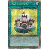 [ Bài Yugioh Chính Hãng ] Toon Kingdom - MP24-EN006 - Quarter Century Rare 1st Edition