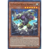 [ Bài Yugioh Chính Hãng ] G Golem Rock Hammer - BLCR-EN040 - Ultra Rare 1st Edition