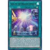 [ Bài Yugioh Chính Hãng ] Saga of the Dragon Emperor - MP24-EN264 - Ultra Rare 1st Edition