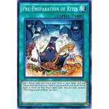 [ Bài Yugioh Chính Hãng ] Pre-Preparation of Rites - MP17-EN034 - Super Rare 1st Edition