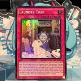 [ Bài Yugioh Chính Hãng ] SLF1-AE080 Laundry Trap - Super Rare