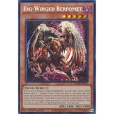 [ Bài Yugioh Chính Hãng ] Big-Winged Berfomet - MP24-EN092 - Prismatic Secret Rare 1st Edition