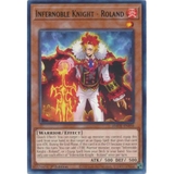 [ Bài Yugioh Chính Hãng ] Infernoble Knight - Roland - AMDE-EN050 - Rare 1st Edition