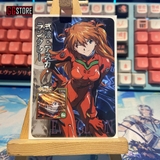 [Thẻ Nhân Phẩm Custom]  Thẻ Bo Góc Anime Hình Nhân Vật Anime Evangelion Chất Lượng Cao