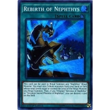 [ Bài Yugioh Chính Hãng ] Rebirth of Nephthys - HISU-EN009 - Super Rare 1st Edition