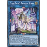 [ Bài Yugioh Chính Hãng ] SLF1-AE088 Evil Twin's Trouble Sunny - Common