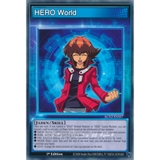 [ Bài Yugioh Chính Hãng ] HERO World - SGX2-ENS07 - Common 1st Edition