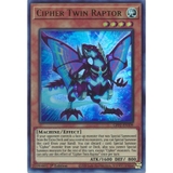 [ Bài Yugioh Chính Hãng ] Cipher Twin Raptor - GFP2-EN109 - Ultra Rare 1st Edition