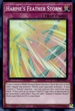 [ Bài Yugioh Chính Hãng ] Harpie's Feather Storm - RA01-EN073 - Super Rare