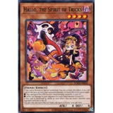 [ Bài Yugioh Chính Hãng ] SUDA-AE026 Hallo, the Spirit of Tricks - Rare