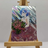 [Thẻ Nhân Phẩm Custom]  Thẻ Bo Góc Anime Hình Nhân Vật RE:Zero Chất Lượng Cao RAM, REM, Emilia