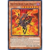[ Bài Yugioh Chính Hãng ] Red-Eyes Black Flare Dragon - LDK2-ENJ02 - Common 1st Edition