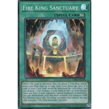 [ Bài Yugioh Chính Hãng ] CR04-AE198 Fire King Sanctuary - Super Rare