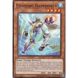 [ Bài Yugioh Chính Hãng ] LEDE-AE032 Fishborg Harpooner - Rare