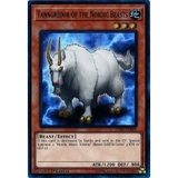 [ Bài Yugioh Chính Hãng ] Tanngrisnir of the Nordic Beasts - LEHD-ENB01 - Ultra Rare 1st Edition