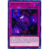 [ Bài Yugioh Chính Hãng ] Crush Card Virus (Darkness Background) - LCKC-EN046 - Ultra Rare Unlimited