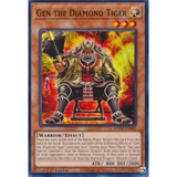 [ Bài Yugioh Chính Hãng ] Gen the Diamond Tiger - AGOV-EN082 - Common 1st Edition