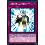 [ Bài Yugioh Chính Hãng ] Solemn Authority - LEHD-ENB29 - Common 1st Edition
