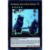 [ Bài Yugioh Chính Hãng ] Digvorzhak, King of Heavy Industry - INCH-EN050 - Super Rare 1st Edition