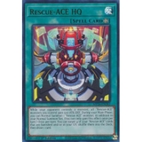 [ Bài Yugioh Chính Hãng ] Rescue-ACE HQ - MP24-EN282 - Ultra Rare 1st Edition