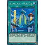[ Bài Yugioh Chính Hãng ] Skyscraper 2 - Hero City - SGX2-ENA15 - Common 1st Edition