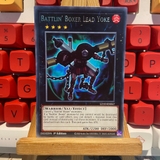 [ Bài Yugioh Chính Hãng ] Battlin' Boxer Lead Yoke - LD10-EN057 - Rare 1st Edition