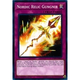 [ Bài Yugioh Chính Hãng ] Nordic Relic Gungnir - LEHD-ENB27 - Common 1st Edition