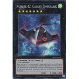 [ Bài Yugioh Chính Hãng ] CR05-AE196 Number 42: Galaxy Tomahawk - Super Rare